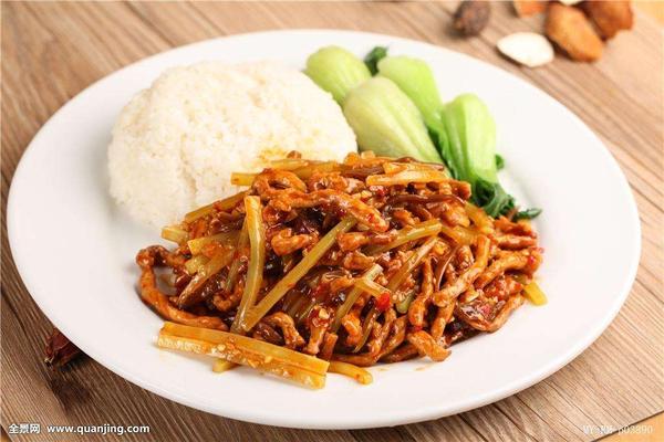 鱼香肉丝饭